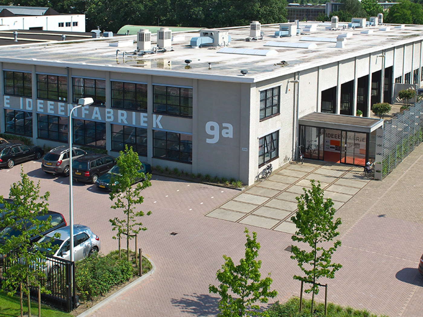 Creatieve locatie waar het kantoor van Koek zich bevindt