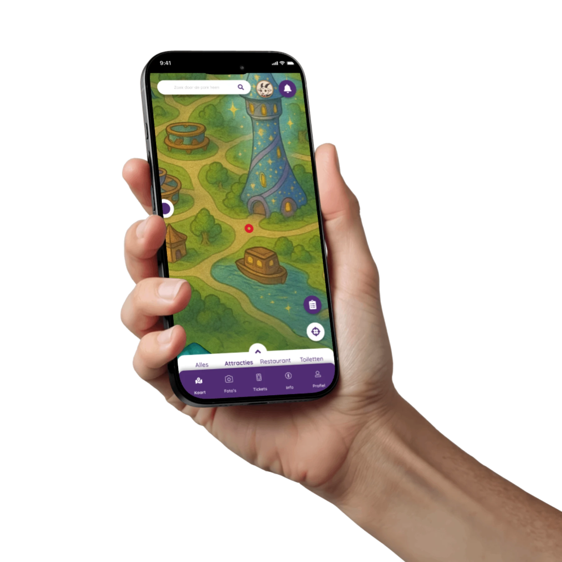 Visual attractieparken app