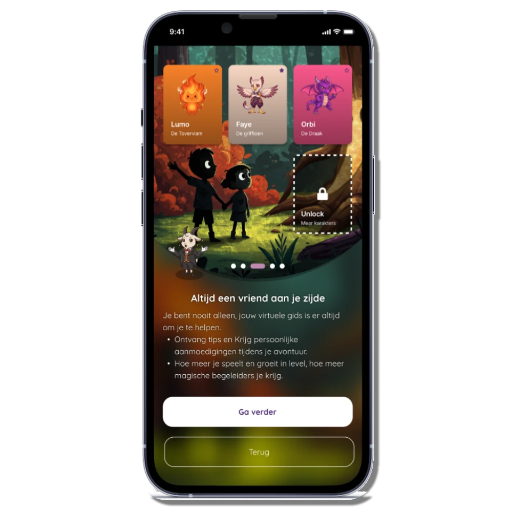 Nooit alleen attractieparken app