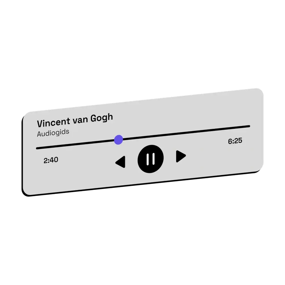 Audiogids museum app