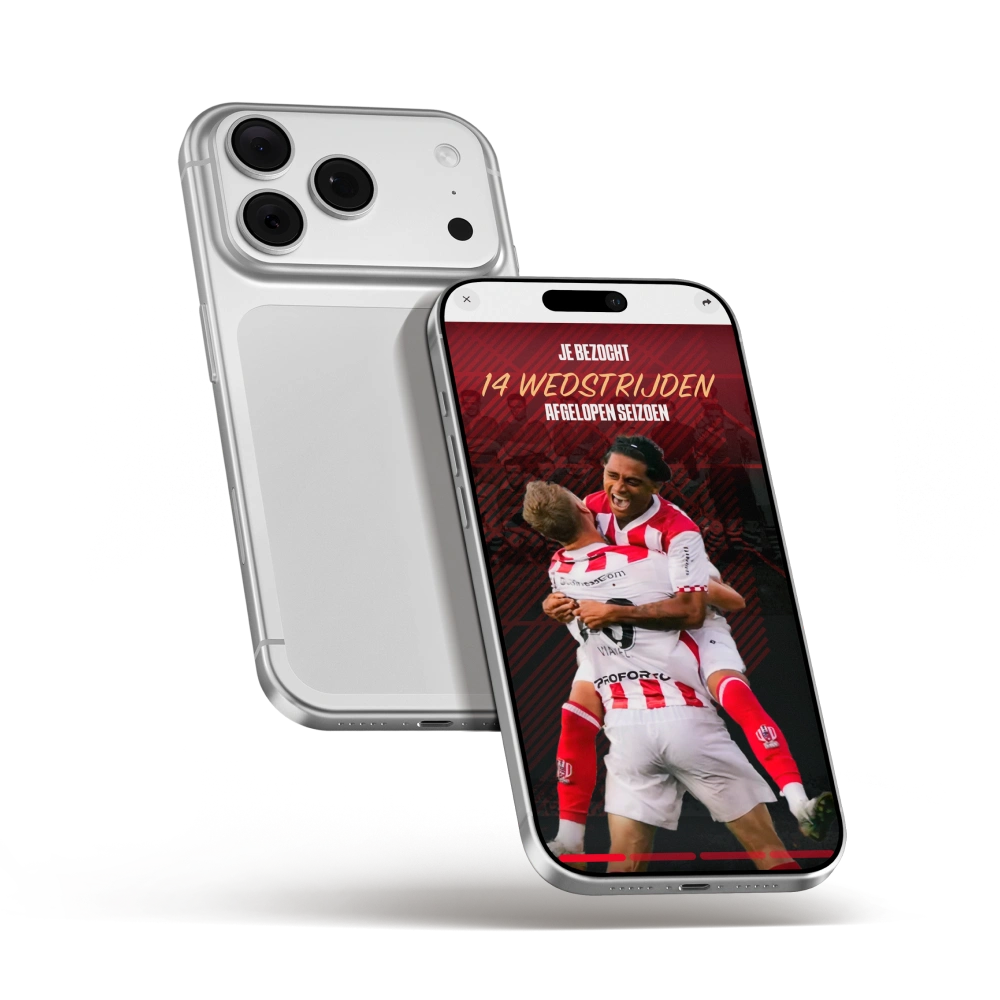 Informatie voetbalapp